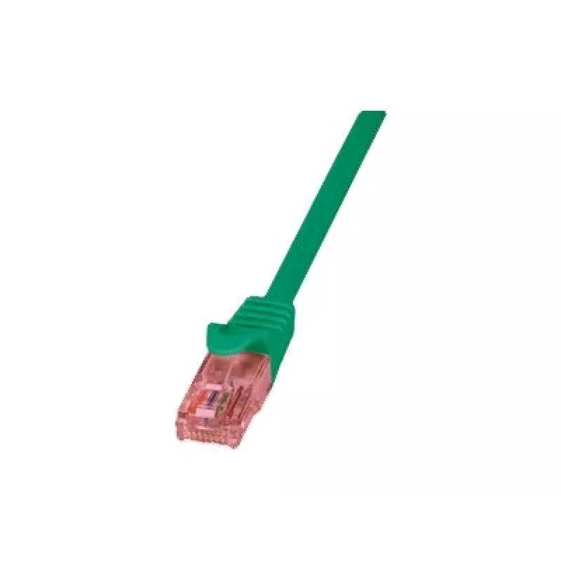 Tīkla kabelis LOGILINK 0,25 m Cat6 U/UTP ar RJ-45 savienotājiem, zaļš