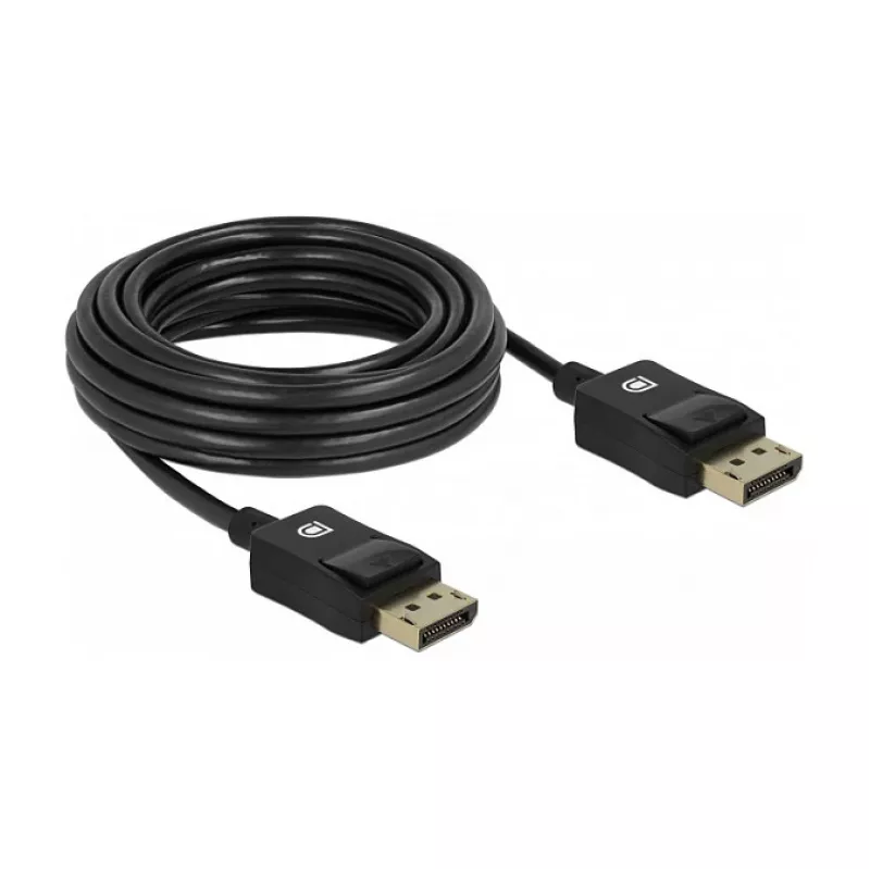 DisplayPort kabelis DeLOCK 85300 1 m Melns