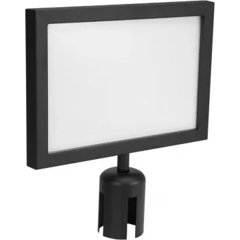 Barjeras panelis EUROLITE 317 x 215 mm melns — modelis 80703011