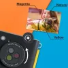 Momentfoto kamera Kodak SMILE+ 2x3 Melns — pārnēsājama momentfoto kamera ar 2×3 izdrukām