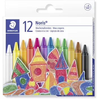 Uz vaska bāzes veidots zīmulis Staedtler 220 08 C12 Dažādas krāsas 12 gab.