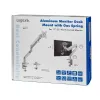 Monitora stiprinājums LogiLink BP0086 81,3 cm (32 collas) Galdam Sudraba