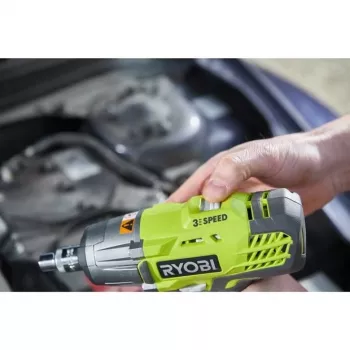 Ryobi R18IW3 elektriskais skrūvgriezis/trieciengriezis 1/2 One+ 18V 2,0Ah, melns, zaļš