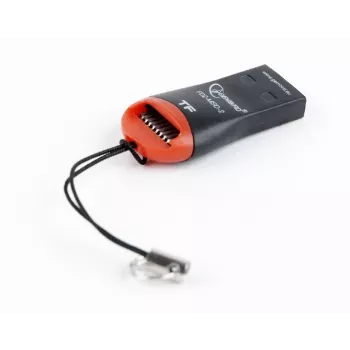 Karšu lasītājs Gembird FD2-MSD-3 USB 2.0 Melns Sarkans