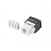 Keystone modulis RJ45 - LSA UTP cat.6a 180 grādi montāžas kārbai