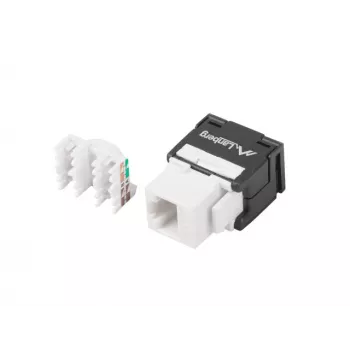 Keystone modulis RJ45 - LSA UTP cat.6a 180 grādi montāžas kārbai