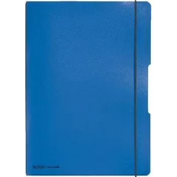 Rakstāmpiezīmju grāmatiņa Herlitz my.book flex A4 40 lapas zila