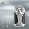 Rokas lukturītis Varta 16647 melns sudrabains