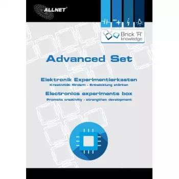 ALLNET Handbook BrickRknowledge Advanced Set v2 ALL-BRICK-0674 — izglītojošs ķieģeļu elektronikas komplekts