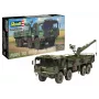 Plastmasas modelēšanas komplekts REVELL Man 10T Milgl 8x8 Truck 1/35 mērogā