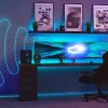 LED vītne Twinkly TWD200STP-TEU daudzkrāsains iekštelpu sloksne, 5 cm atstatums, IP20, caurspīdīgs kabelis