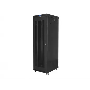 Brīvi stāvošs statīvs Lanberg FF01-6042-23BL 42U 1200 kg melns