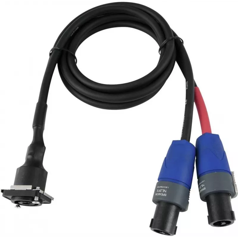 komutācijas kabelis PSSO Speakon uz Speakon 4-pin, 1 m garš