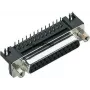 D-Sub savienotājs Harting 09 68 463 5812 37-pin lodējams taisnleņķa