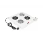 ROLINE 19 collu indukcijas ventilatora bloks 26.21.0076, pelēks, 2 ventilatori