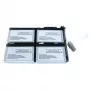 Origin Storage Origin rezerves UPS akumulatora kasetne APCRBC132, paredzēta APC Smart-UPS C Smart-UPS RM