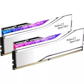 Trident Z5 Royal NEO RGB EXPO 32GB (2x16GB) DDR5 PC5-48000C28 6000MHz – sudrabots