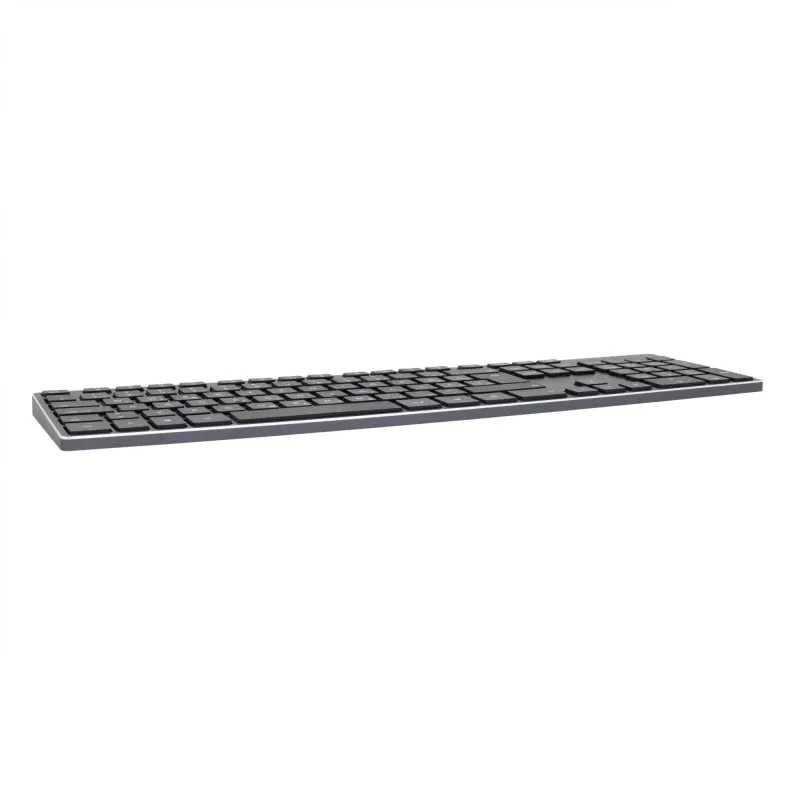 Bezvadu tastatūra SBOX WK-131 US, kompakts metāla dizains, US izkārtojums