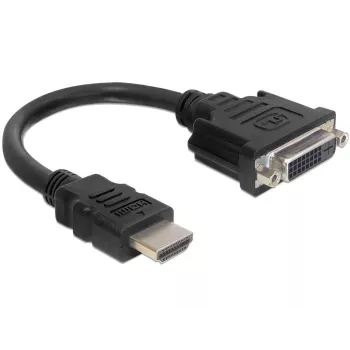 kabelis HDMI-DVI M/F DeLOCK 0.2m
