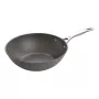 Wok/Cepšanas panna Ballarini 75002-815-0 apaļa antracīta 30 cm, alumīnija, 6-slāņu granīta/titāna nepiedegošais pārklājums