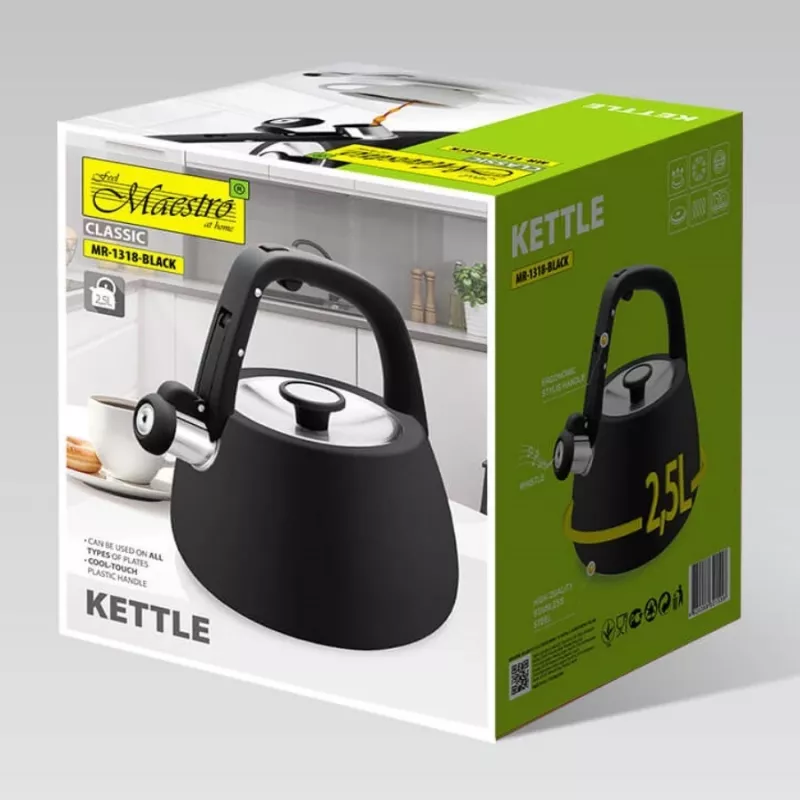 Tējkanna Maestro MR-1318-BLACK