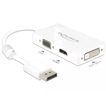 Kabelis DeLOCK 0.16m DisplayPort VGA HDMI DVI-D