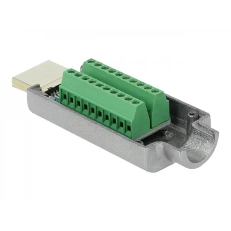 HDMI-A spraudnis uz spaiļu bloku DeLOCK 65201
