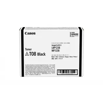 Canon T08 3010C006 1500 lappuses melns oriģināls tonera kasetne