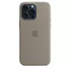 Silikona maciņš ar MagSafe iPhone 15 Pro Max - māla krāsa