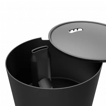 Duux Neo Smart gaisa mitrinātājs | Ūdens tvertnes tilpums 5 L | Piemērots telpām līdz 50 m² | Ultraskaņas | Mitrināšanas jauda 500 ml/h | Melns