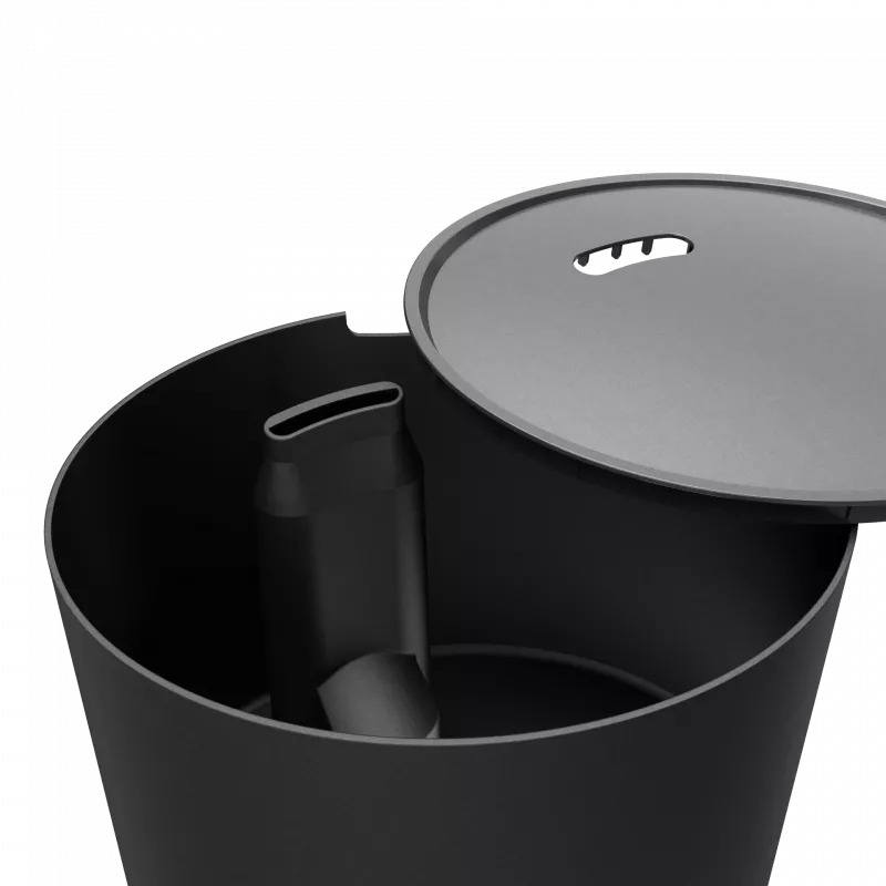 Duux Neo Smart gaisa mitrinātājs | Ūdens tvertnes tilpums 5 L | Piemērots telpām līdz 50 m² | Ultraskaņas | Mitrināšanas jauda 500 ml/h | Melns