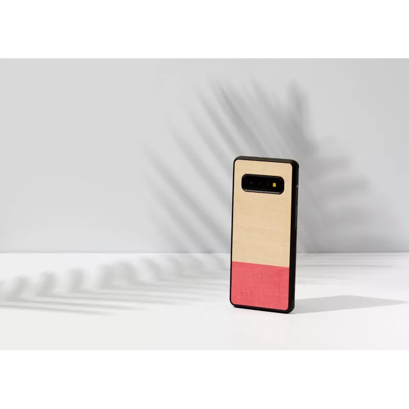 Viedtālruņa maciņš man and wood Samsung Galaxy S10 Plus — Miss Match Melns