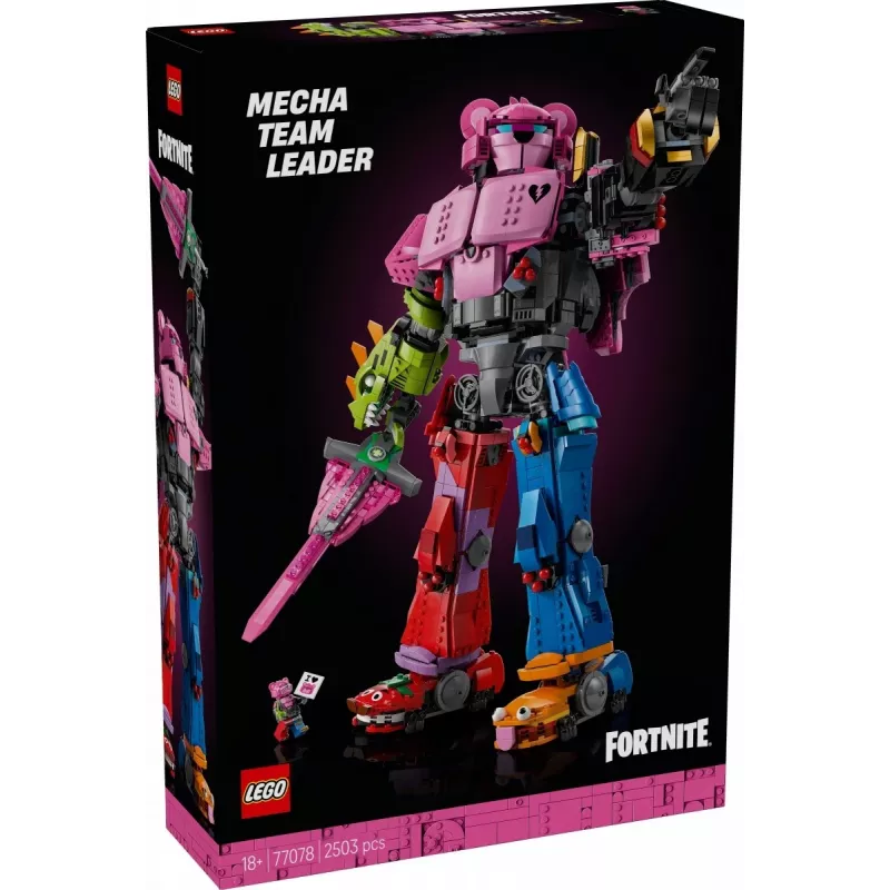 LEGO būvkomplekts Team Leader Mechs 77078 — Fortnite, 2503 gab., 1 minifigūra, 450 mm meha augstums