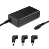 Qoltec 52415 barošanas adapteris, paredzēts Samsung Sony 65 W | 3 spraudņi | + strāvas kabelis