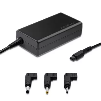 Qoltec 52415 barošanas adapteris, paredzēts Samsung Sony 65 W | 3 spraudņi | + strāvas kabelis
