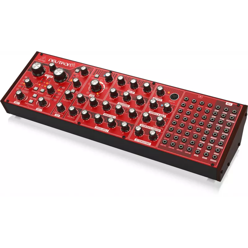 Behringer NEUTRON analogais sintezators, sarkans