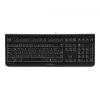 Cherry KC 1000 - tastatūra - ziemeļvalstu - melna
