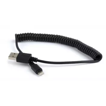 Lightning kabelis Gembird CC-LMAM-1.5M — 1,5 m, Lightning uz USB-A, melns