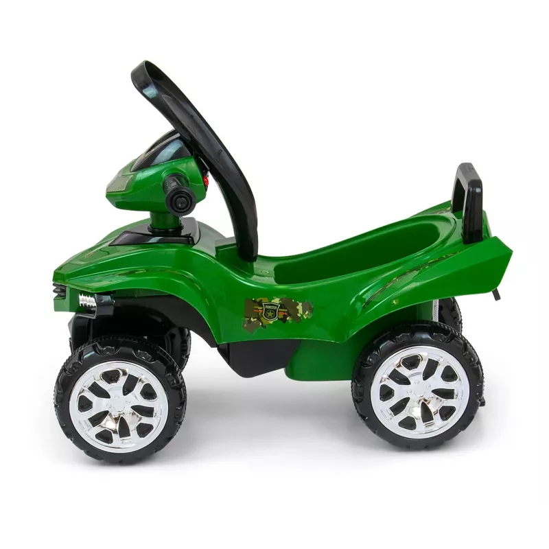 Rotaļu braucamrīks maziem bērniem milly mally Ride-on Monster Military modelis 27515