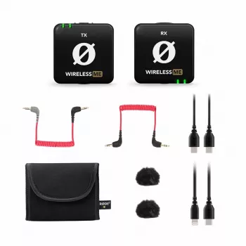 WIME RODE WIRELESS ME Divkanālu bezvadu mikrofonu sistēma vlogeriem un podkastu veidotājiem
