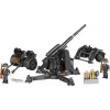 Konstruktoru komplekts Cobi Building Blocks 8,8 cm Flak ar piekabi — 360 gabali