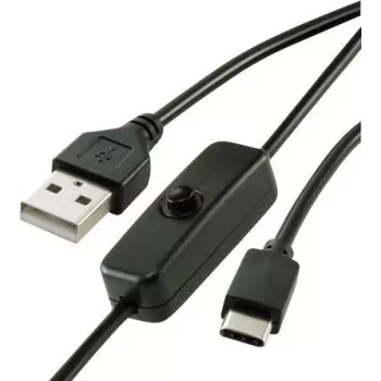 Renkforce RF-4495298 USB kabelis melns