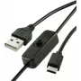 Renkforce RF-4495298 USB kabelis melns