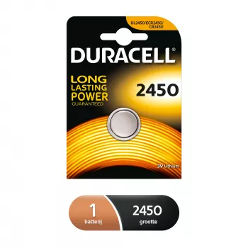 Duracell CR2450 3V vienreizējās lietošanas baterija litija