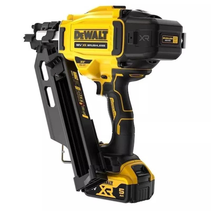 Naglošanas pistole DeWalt DCN930P2-QW bezvadu bezsuku, 30° leņķī
