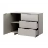 Cama 1D3S ALMA kumode 120x41.5xH90 kašmira