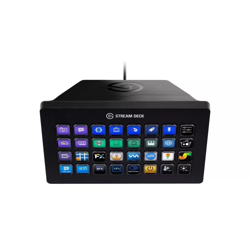 Stream Deck XL Elgato 10GAT9901 Melns 32 pogas