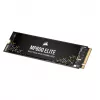 CORSAIR MP600 ELITE - SSD - šifrēts - 2TB - iekšējs - M.2 2280 - PCIe 4.0 x4 (NVMe) - 256 bitu AES (CSSD-F2000GBMP600ENH)
