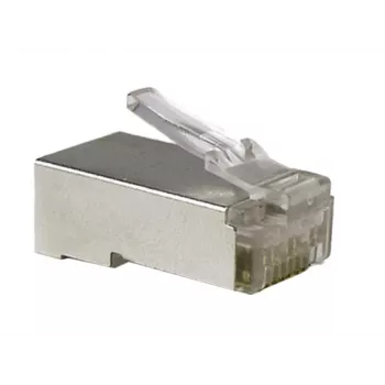 RJ45 vada savienotājs A-LAN WT003, alumīnija krāsa, 2 g, tīkla kabeļu terminēšanai
