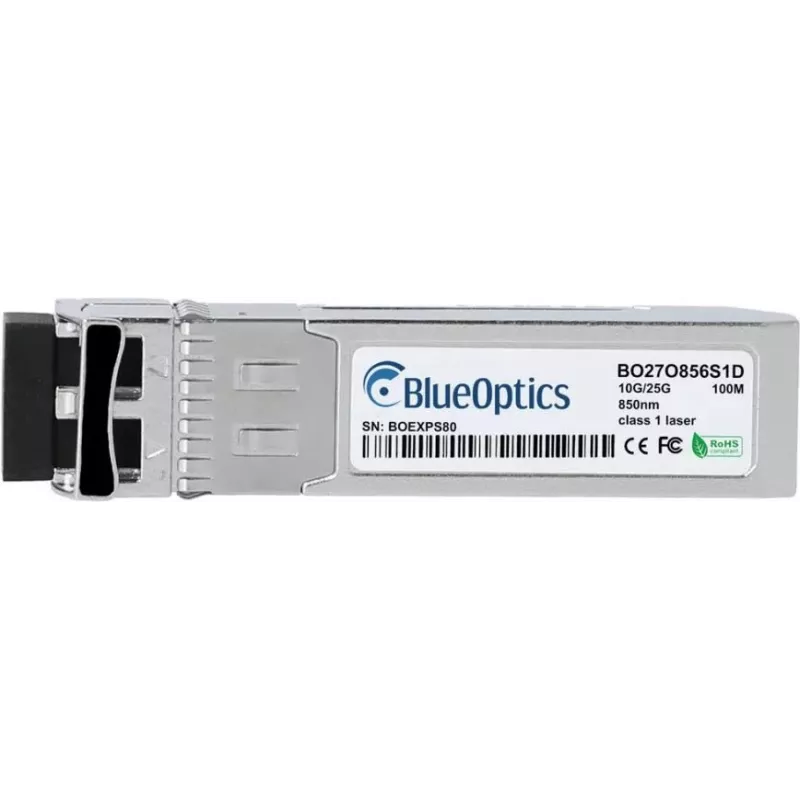 Optiskās šķiedras raiduztvērēja modulis BlueOptics S28-10G-25G-SR-85C-BO SFP28 LC Alumīnijs 20g